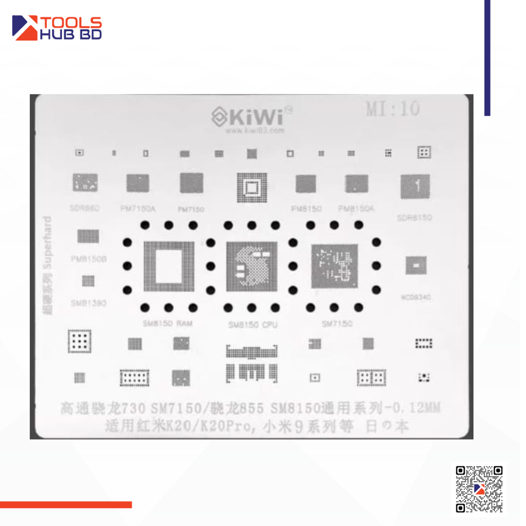kiwi stencil ic plate mi10