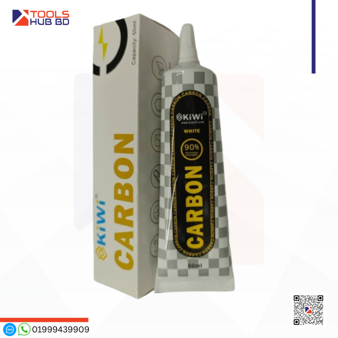 KIWI Carbon Stronger Glue Super Liquid Glue White