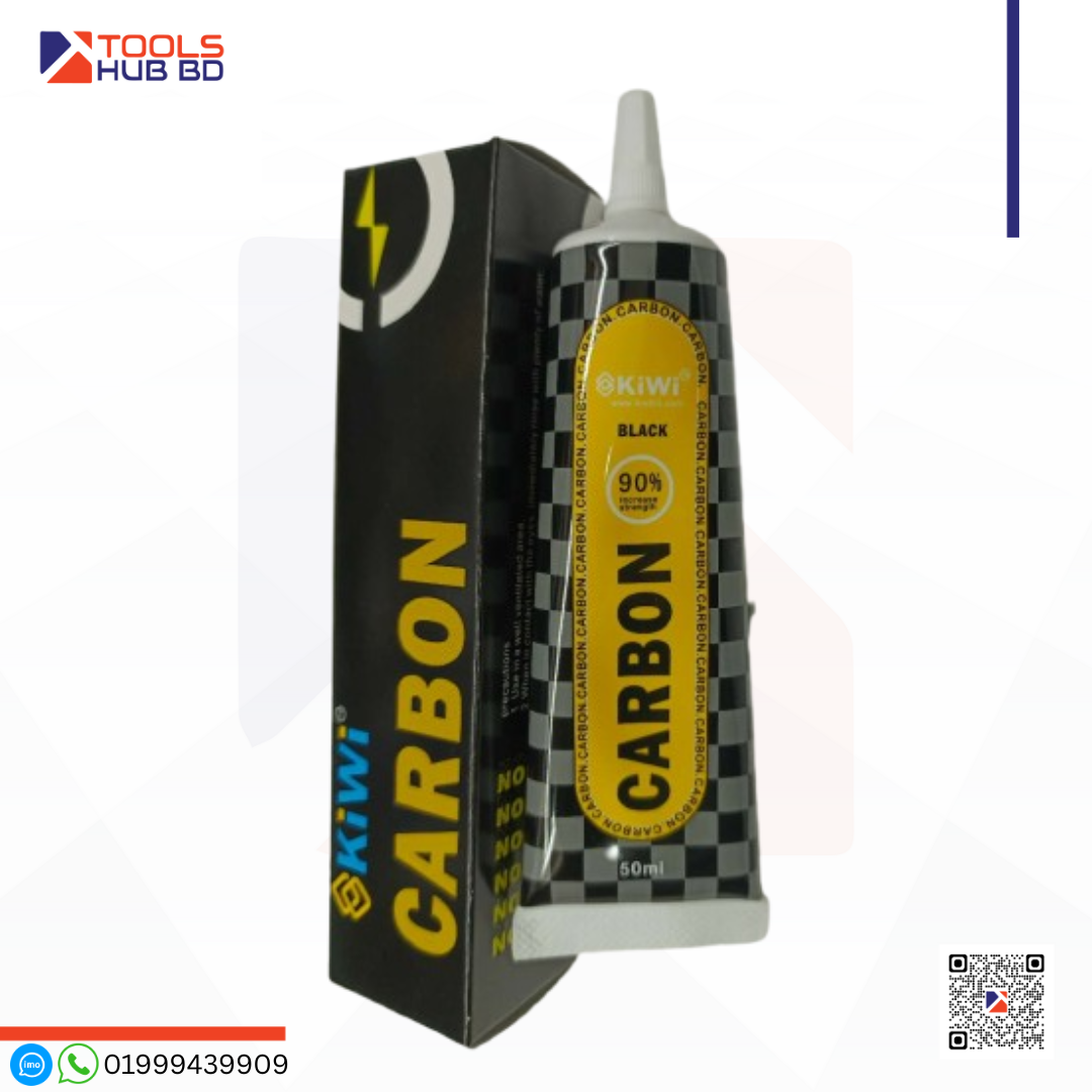 KIWI Carbon Stronger Glue Super Liquid Glue Black